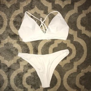 White braised bikini